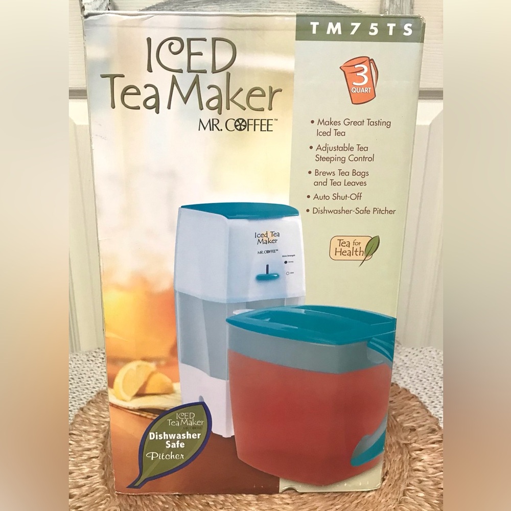 Mr. Coffee Iced Tea Maker TM75TS 2011 Factory Sealed